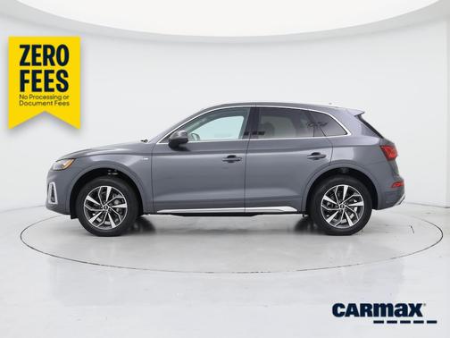 Gray 2022 Audi Q5 S-Line Premium Plus