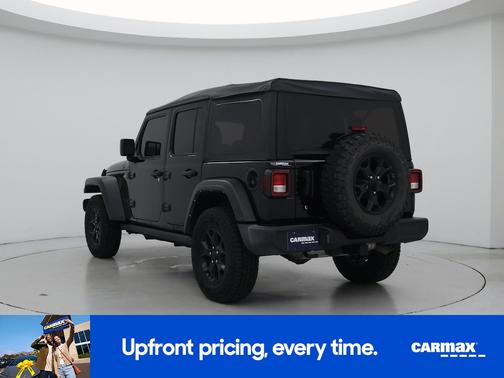 Black 2022 Jeep Wrangler Unlimited Willys
