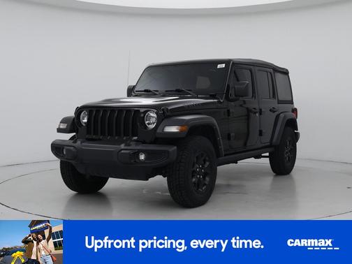 Black 2022 Jeep Wrangler Unlimited Willys
