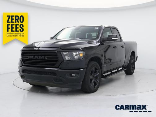 Black 2021 RAM 1500 Bighorn
