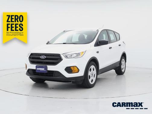 White 2017 Ford Escape S