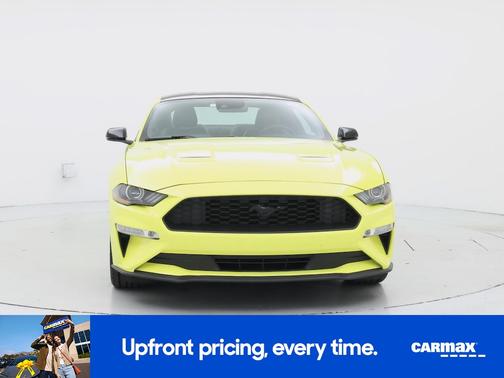Yellow 2021 Ford Mustang Ecoboost Premium