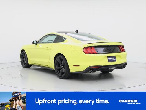 Yellow 2021 Ford Mustang Ecoboost Premium