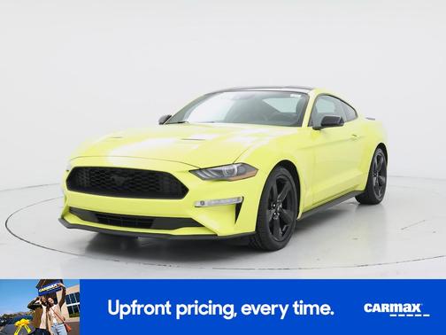 Yellow 2021 Ford Mustang Ecoboost Premium