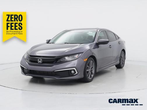 Gray 2020 Honda Civic EX