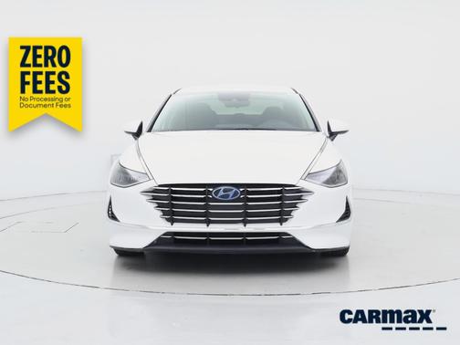White 2021 Hyundai SONATA SE