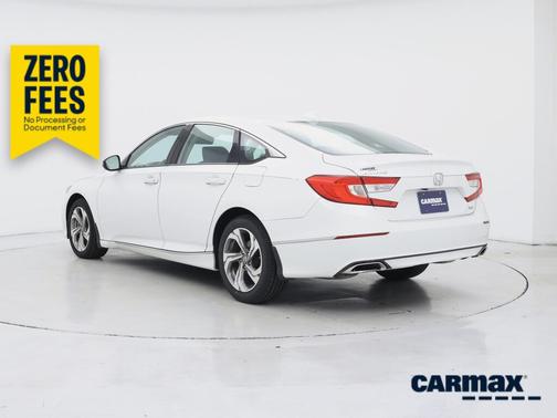 White 2019 Honda Accord EX-L