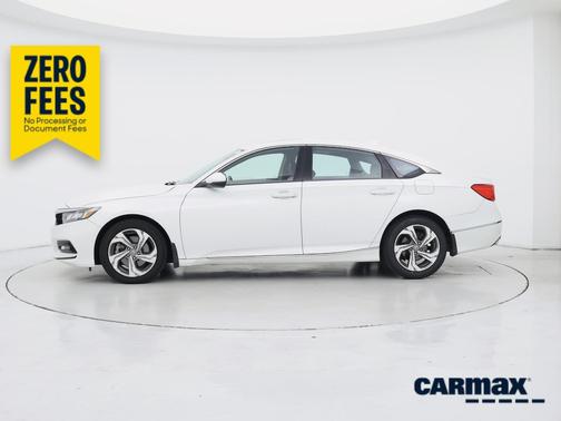 White 2019 Honda Accord EX-L