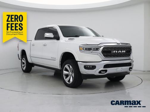 White 2022 RAM 1500 Limited