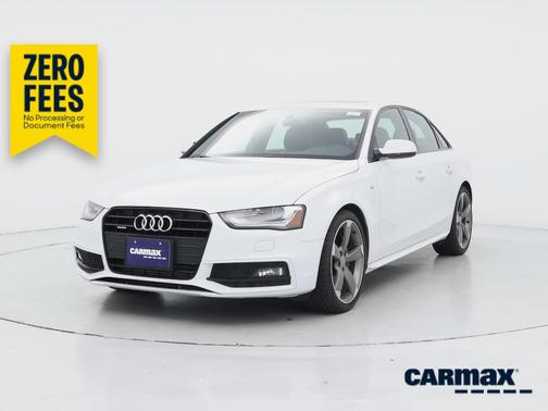 White 2016 Audi A4 Premium Plus