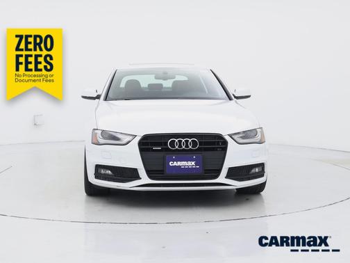 White 2016 Audi A4 Premium Plus
