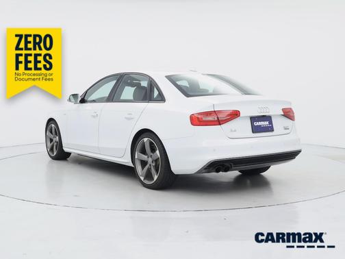 White 2016 Audi A4 Premium Plus