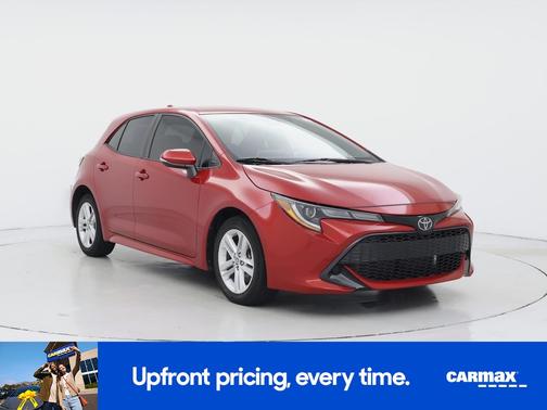 Burgundy 2021 Toyota Corolla Hatchback SE