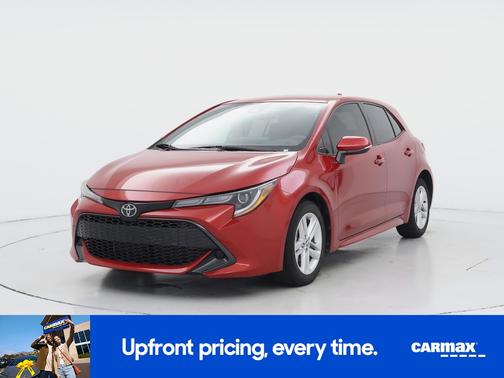 Burgundy 2021 Toyota Corolla Hatchback SE