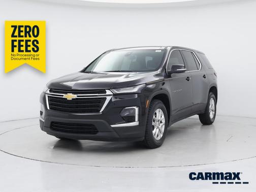 Black 2023 Chevrolet Traverse LS