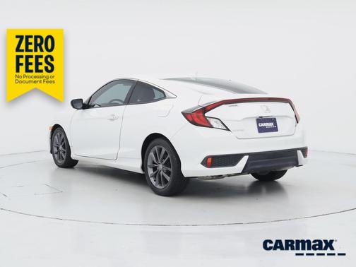 White 2020 Honda Civic EX