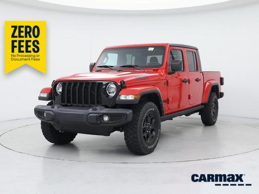 Red 2022 Jeep Gladiator Willy's