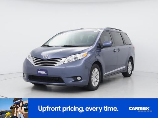 Blue 2017 Toyota Sienna Limited Premium