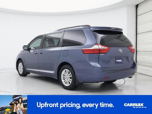 Blue 2017 Toyota Sienna Limited Premium