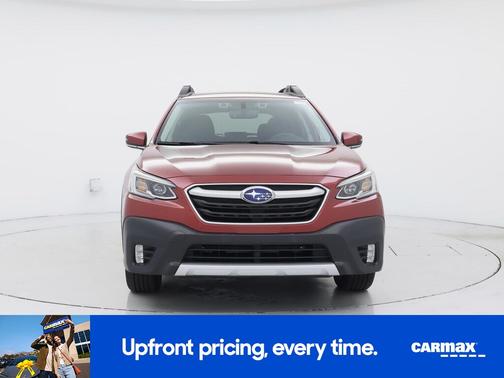 Red 2021 Subaru Outback Limited