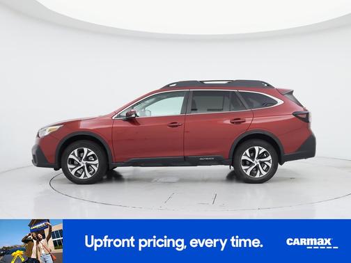 Red 2021 Subaru Outback Limited