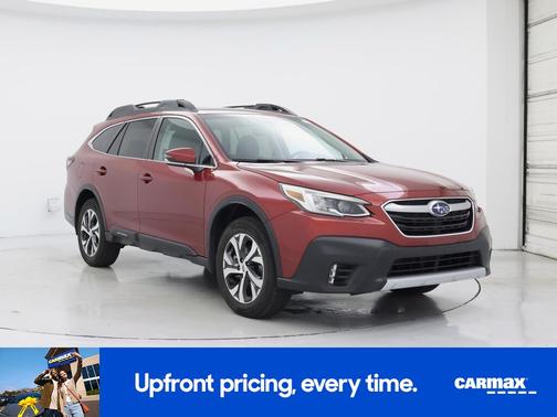Red 2021 Subaru Outback Limited