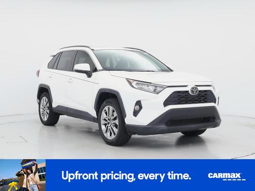 White 2020 Toyota RAV4 XLE Premium