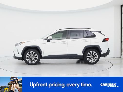 White 2020 Toyota RAV4 XLE Premium