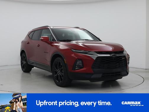 Red 2021 Chevrolet Blazer RS