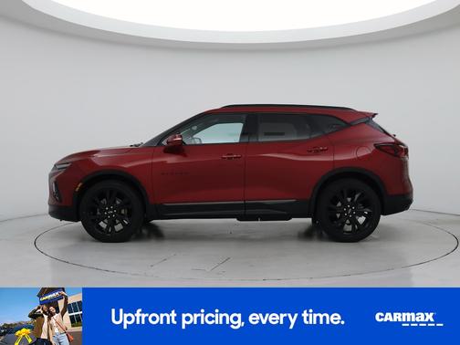 Red 2021 Chevrolet Blazer RS