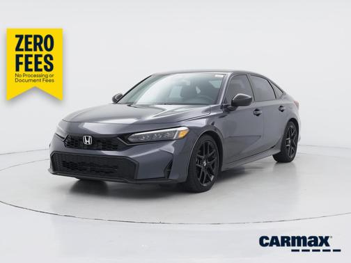 Gray 2025 Honda Civic Sport