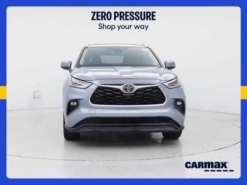 Blue 2021 Toyota Highlander Limited