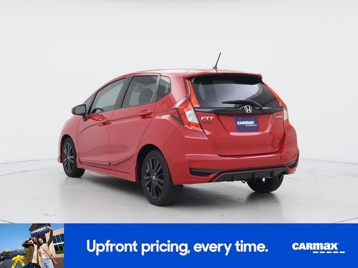 Red 2018 Honda Fit Sport