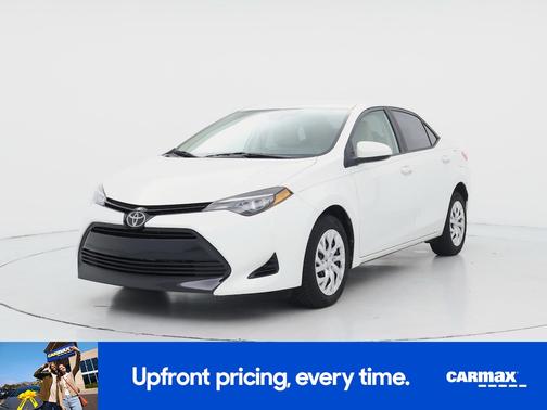 White 2018 Toyota Corolla LE