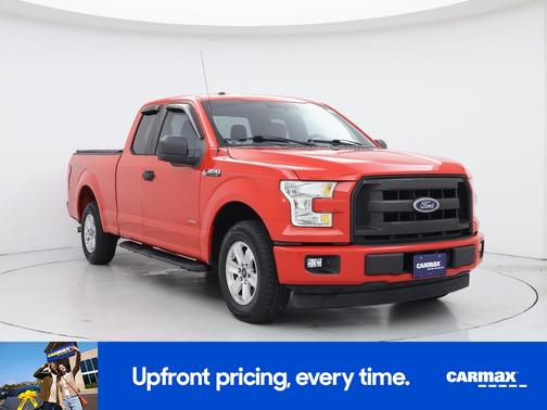 Red 2017 Ford F-150 XL