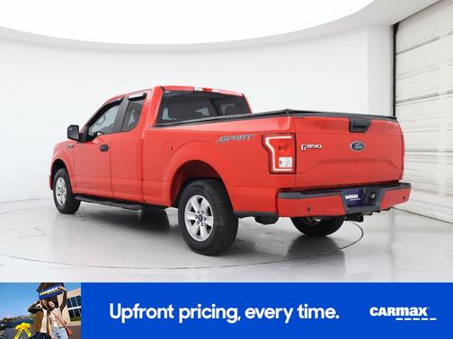 Red 2017 Ford F-150 XL
