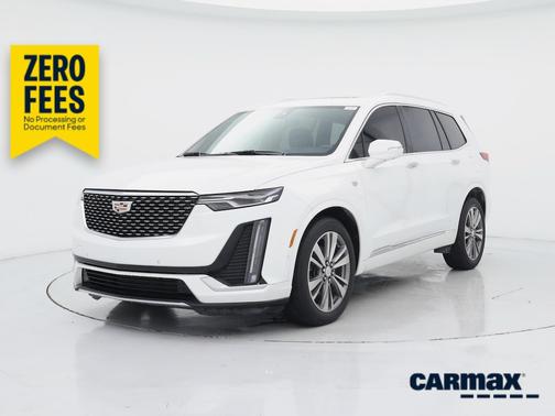 White 2021 Cadillac XT6 Premium Luxury