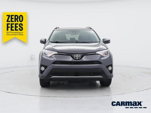 Gray 2018 Toyota RAV4 XLE