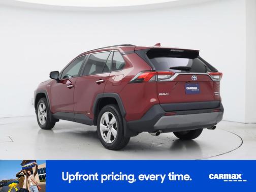 Red 2021 Toyota RAV4 Hybrid Limited