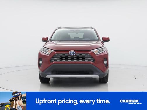 Red 2021 Toyota RAV4 Hybrid Limited