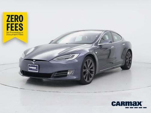 Gray 2021 Tesla Model S Long Range Plus