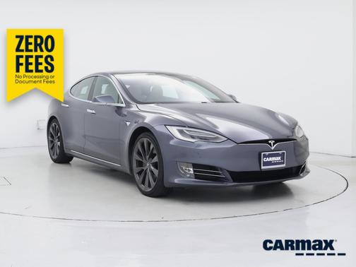 Gray 2021 Tesla Model S Long Range Plus