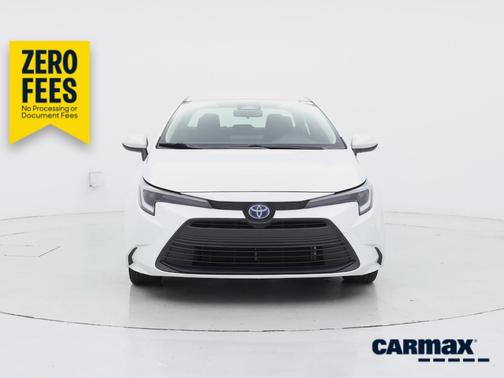 White 2024 Toyota Corolla Hybrid LE