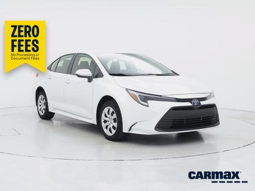 White 2024 Toyota Corolla Hybrid LE