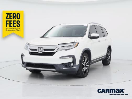 White 2019 Honda Pilot Elite