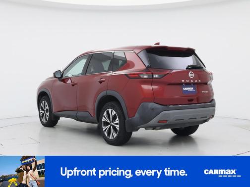 Red 2021 Nissan Rogue SV