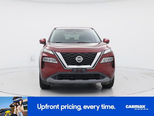 Red 2021 Nissan Rogue SV