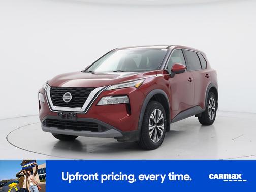 Red 2021 Nissan Rogue SV