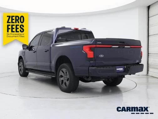 Blue 2023 Ford F-150 Lightning Lariat