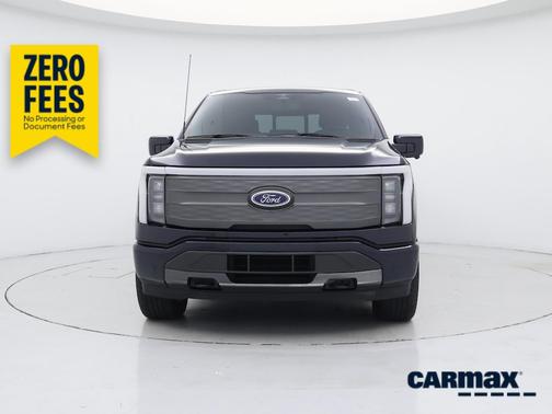 Blue 2023 Ford F-150 Lightning Lariat